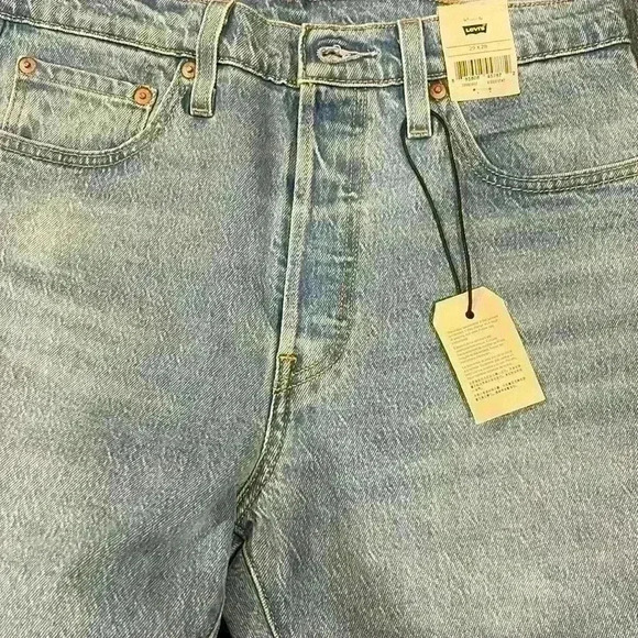 Levi’s 501 29x28 skinny blue denim jeans - Picture 2 of 4